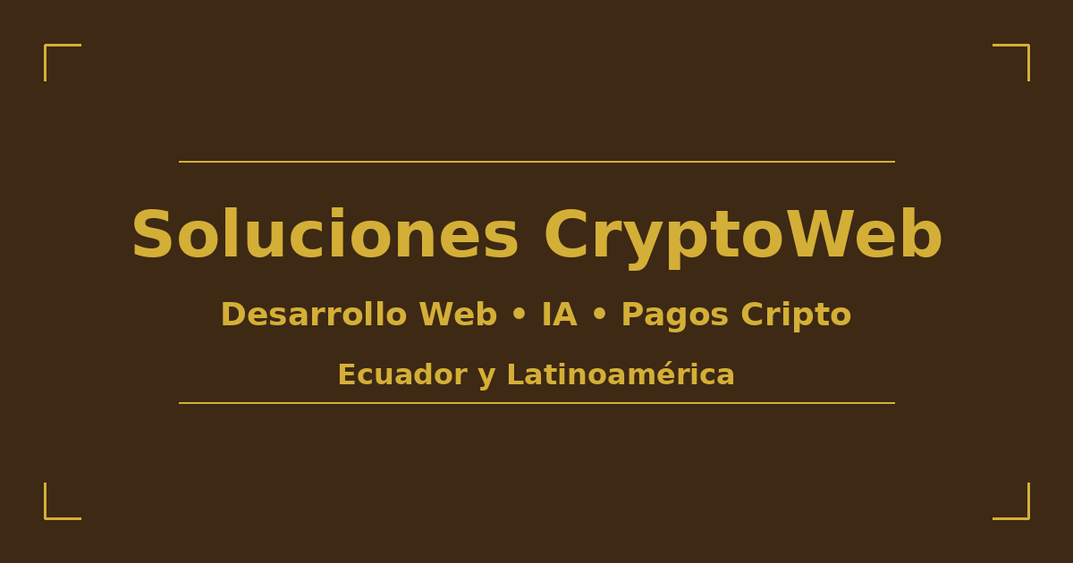 Soluciones CryptoWeb