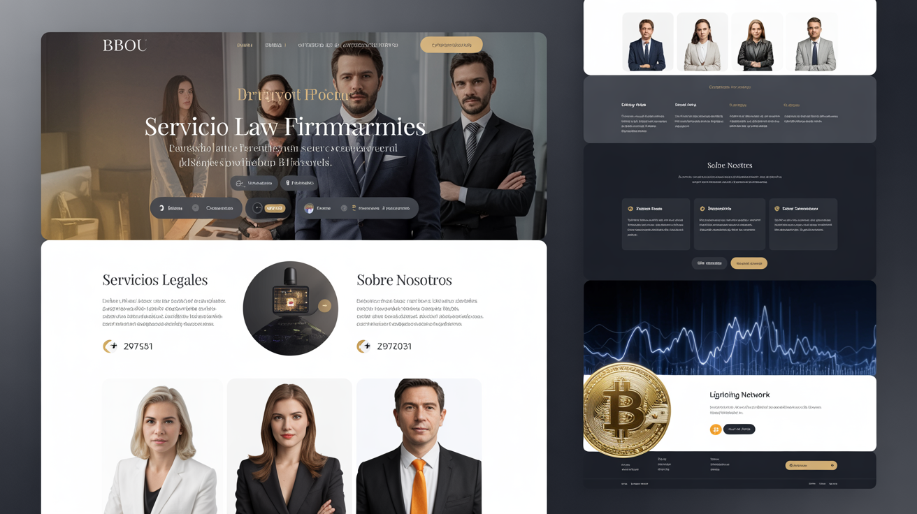 Sitio Corporativo para Estudio Jurídico